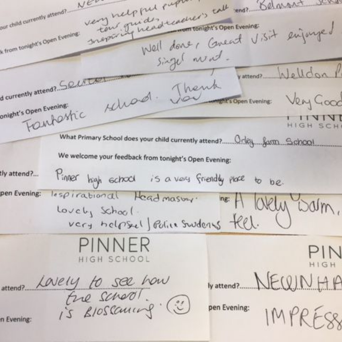 Pinner High School Open House